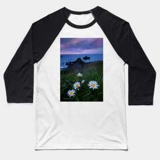 Wild Daisies at Sunset Baseball T-Shirt